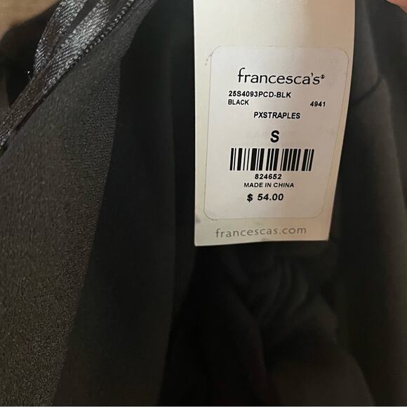 Mi Ami Black Strapless Dress Size Small‎ - Picture 9 of 12